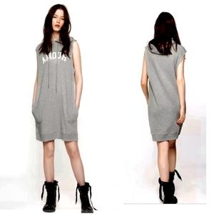 Zadig & Voltaire Hooded Sweatshirt Dress